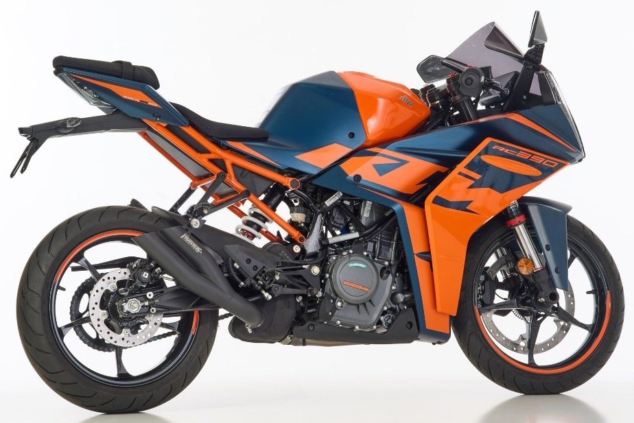 HURRIC フリック Pro 2 GP スリップオンマフラー 125 Duke RC 390 KTM マフラー