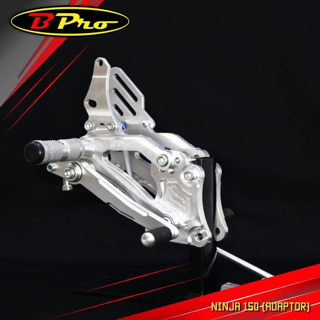 BPro Racing ビープロレーシング レーシングバックステップ アダプター付き NINJA150RR KAWASAKI カワサキ バックステップ ステップ 足回り