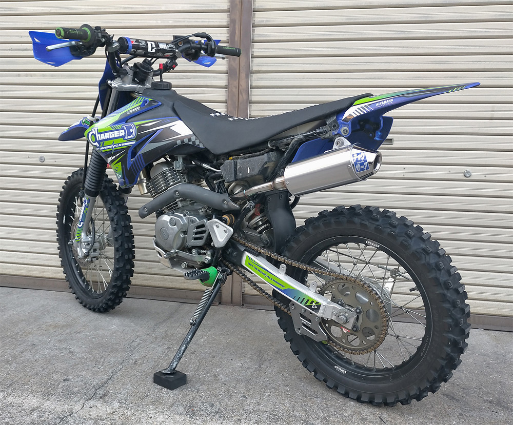 techserfu テックサーフ スーパーモト マックス／Super Moto MAX TTR125 TT-R125LWE YAMAHA ヤマハ フルエキゾーストマフラー マフラー