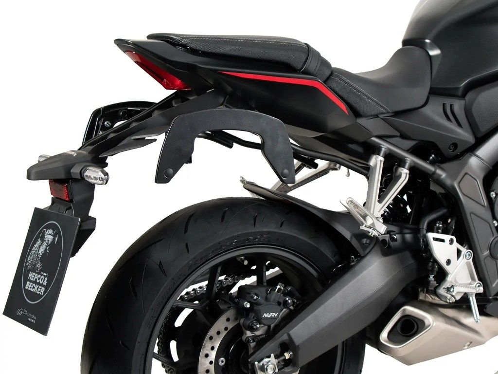 HEPCO＆BECKER ヘプコ＆ベッカー サイドソフトケースホルダー 「C-Bow」 CB650R / E-Clutch E-CLUTCH CBR650R HONDA ホンダ バッグ・ボックス取り付けステー 車体用バッグ・ケース