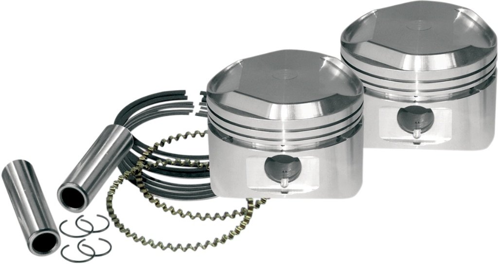 S&S CYCLE エスアンドエス サイクル Piston Kit for S＆S Motors［0910-0009］ 1200 Custom XLC XLCP EFI Sportster XLH Sport XLS HARLEY-DAVIDSON ハーレーダビッドソン ピストン エンジンパーツ エンジン