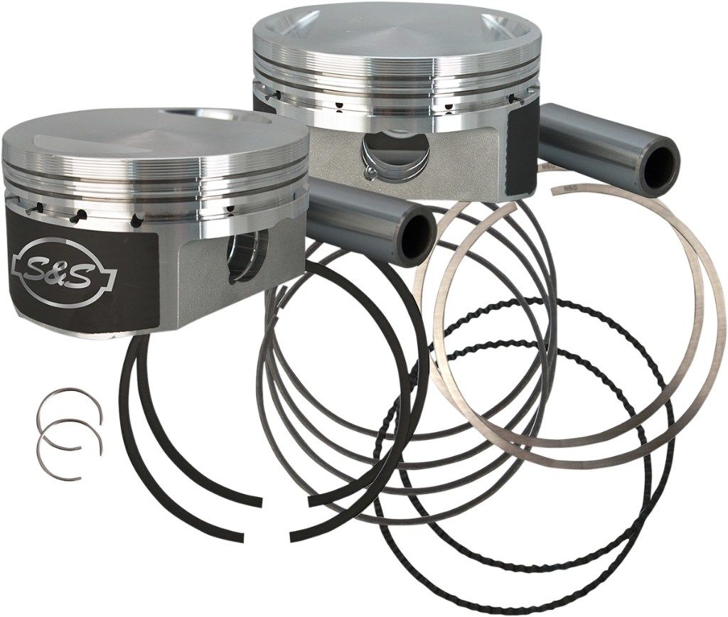 S&S CYCLE エスアンドエス サイクル Piston Kit for S＆S Motor［0910-3554］ HARLEY-DAVIDSON ハーレーダビッドソン ピストン エンジンパーツ エンジン