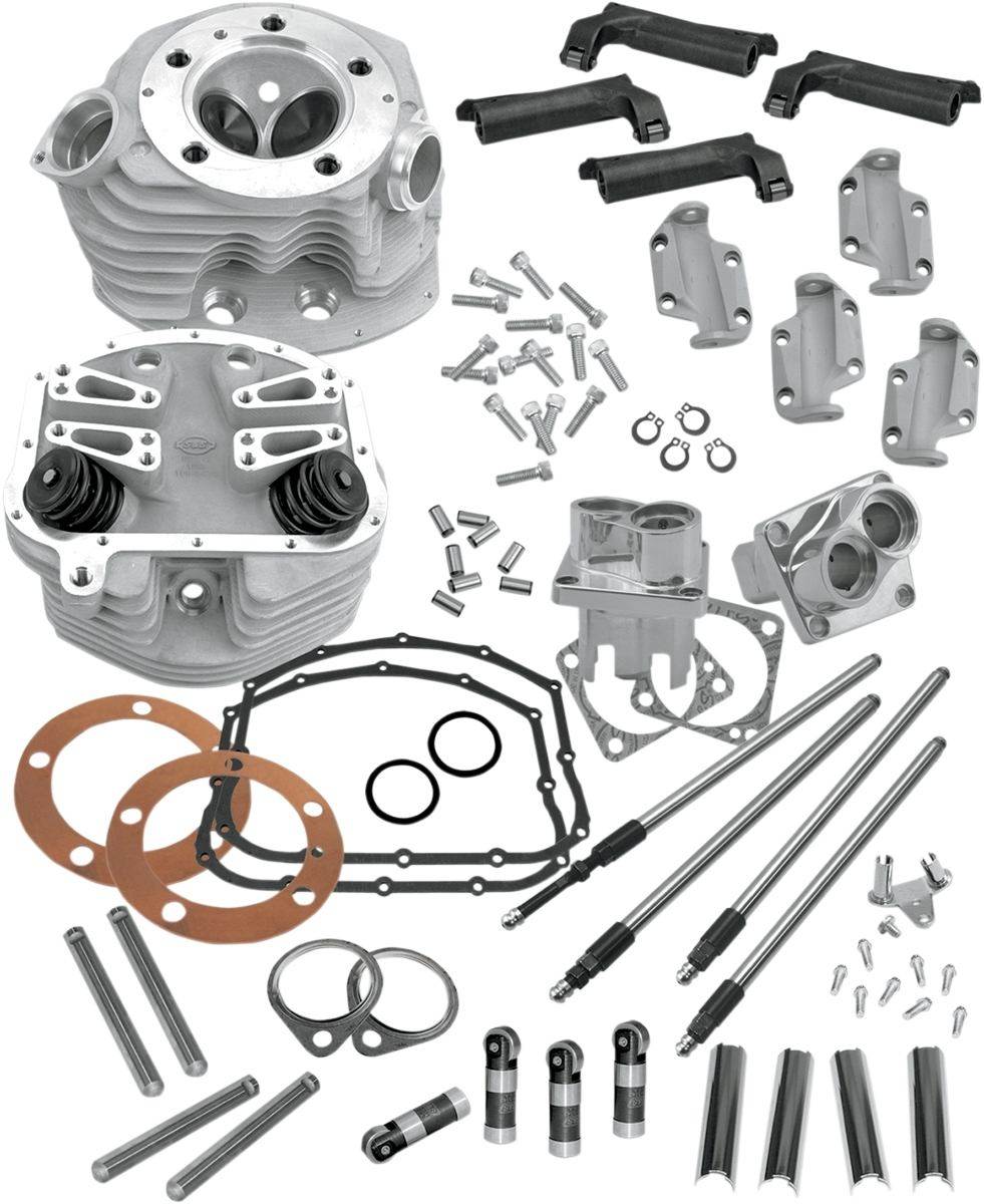S&S CYCLE エスアンドエス サイクル Retro Top-End Conversion Kit［0930-0089］ HARLEY-DAVIDSON ハーレーダビッドソン シリンダーヘッド エンジンパーツ エンジン