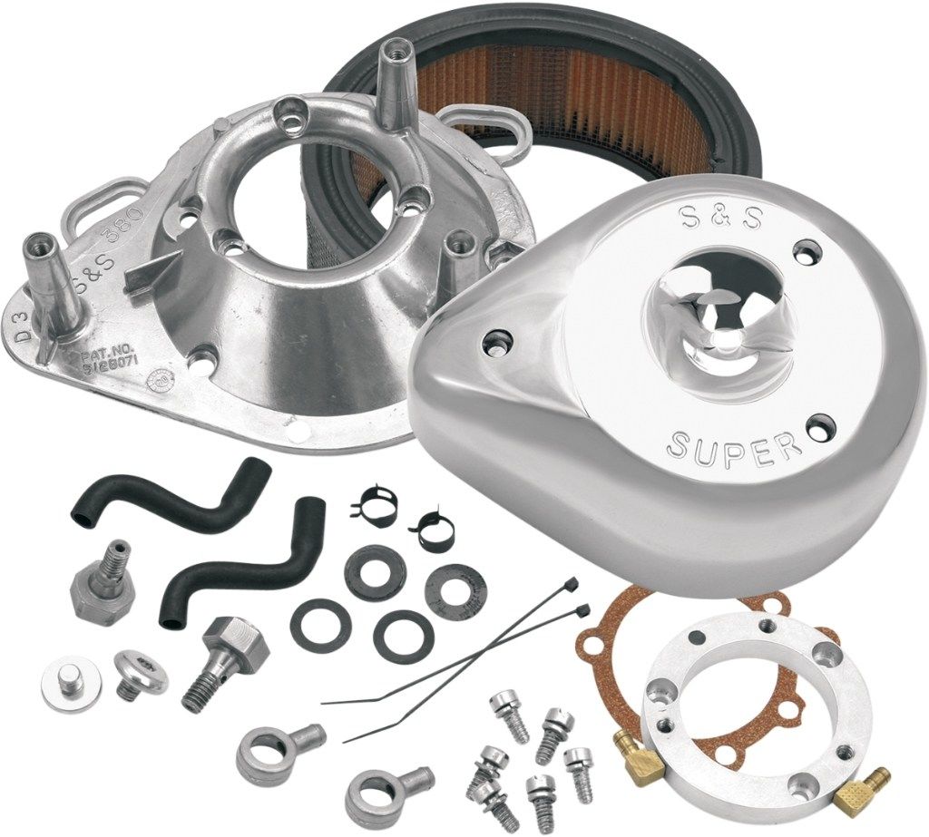 S&S CYCLE エスアンドエス サイクル Air Cleaner Kit［1010-0325］ HARLEY-DAVIDSON ハーレーダビッドソン エアクリーナーキット 吸気関連 エンジン｜ウェビック　店