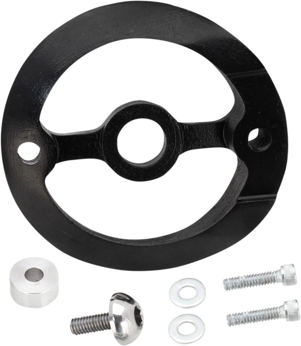 S&S CYCLE エスアンドエス サイクル Air Cleaner Cover Adapter Kit［1014-0225］ Freewheeler FLRT Electra Glide Ultra Classic EFI FLHTCUI Road Custom FLTRX Street Special FLHXS Limited Low FLHTKL FLTRXS Tri FLHTCUTG FLHTCUL FLHX FLHTK King FLHR 外装｜ウェビック　店