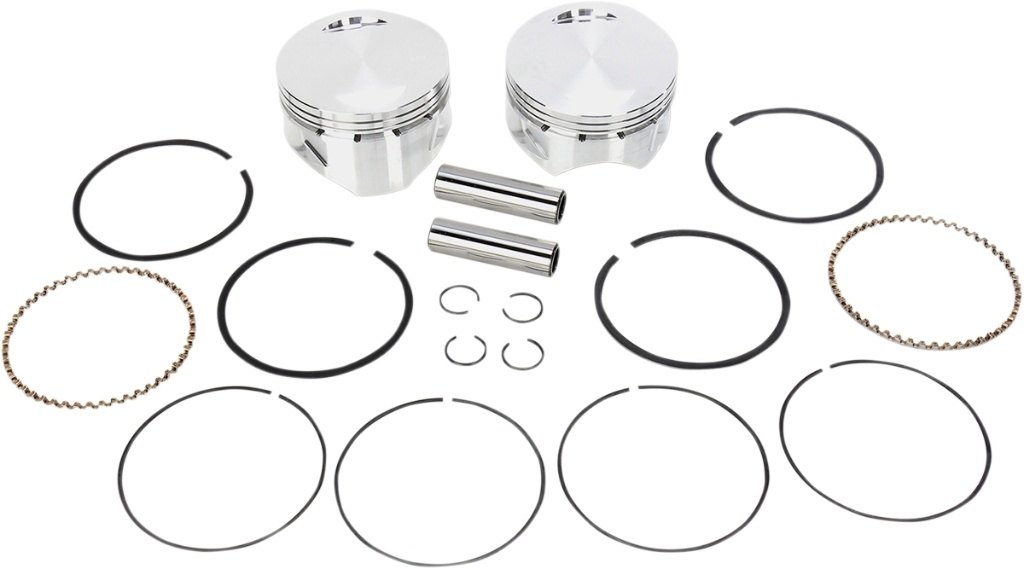 S&S CYCLE エスアンドエス サイクル Piston Kit for S＆S Motors［92-1412］ HARLEY-DAVIDSON ハーレーダビッドソン ピストン エンジンパーツ エンジン