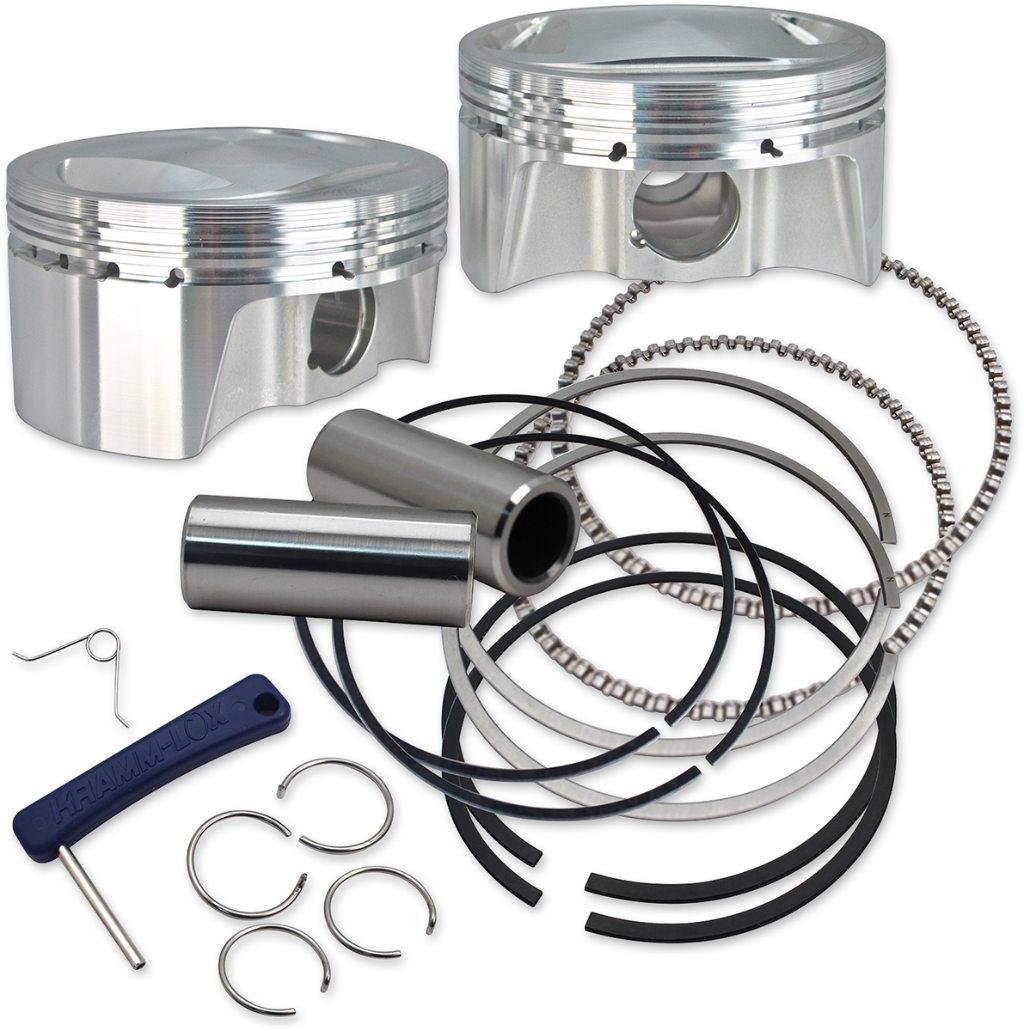 S&S CYCLE エスアンドエス サイクル Big Bore Forged Piston Kit［0910-4524］ HARLEY-DAVIDSON ハーレーダビッドソン ピストン エンジンパーツ エンジン