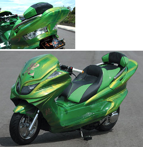 EIGHT(才谷屋) エイト(サイタニヤ) リアスポイラー 純正色 マジェスティ250SG03J YAMAHA ヤマハ その他スクーター外装 カウル関連 外装｜ウェビック　店