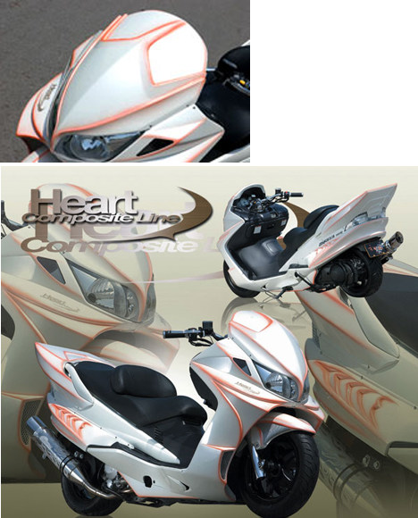 楽天市場】WirusWin ウイルズウィン フロントマスク スカイウェイブ250