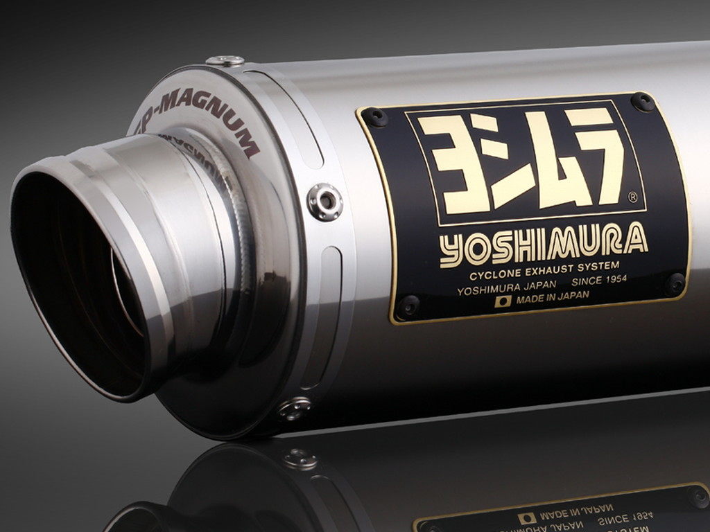 YOSHIMURAヨシムラ機械曲GP-MAGNUMサイクロンEXPORTSPEC政府認証フルエキゾーストマフラータイプ:SS(ステンレスカバー)/重量(STD5.0kg)3.1kgXSR155
