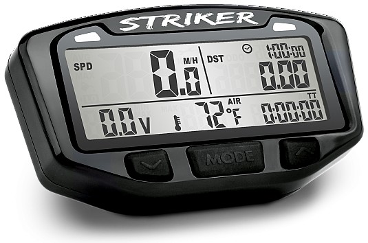 TrailTech トレイルテック STRIKER デジタルメーターキット KX 500 250 125 KAWASAKI カワサキ 多機能タコ・スピードデジタルメーター メーター・インジケーター関係 電装系｜ウェビック　店