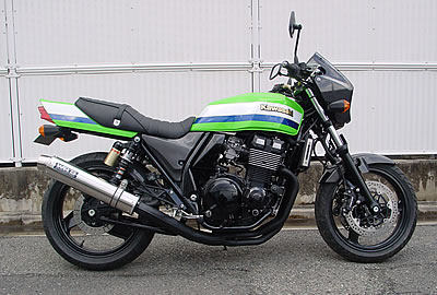 WR’S ダブルアールズ リアエキゾースト スリップオンマフラー ZRX400 ZRX400II KAWASAKI カワサキ マフラー