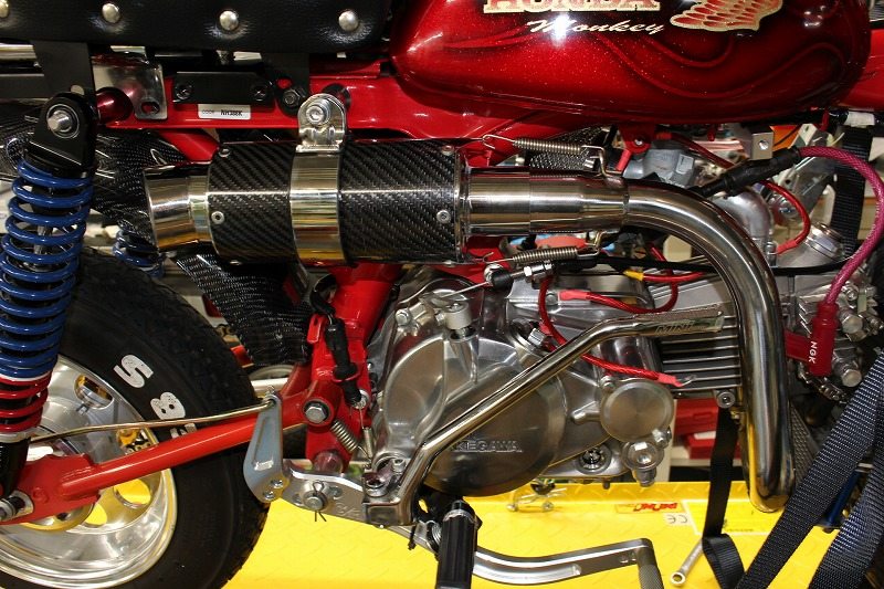 楽天市場】【1月20日出荷】デイトナ モンキー マフラー モンキー