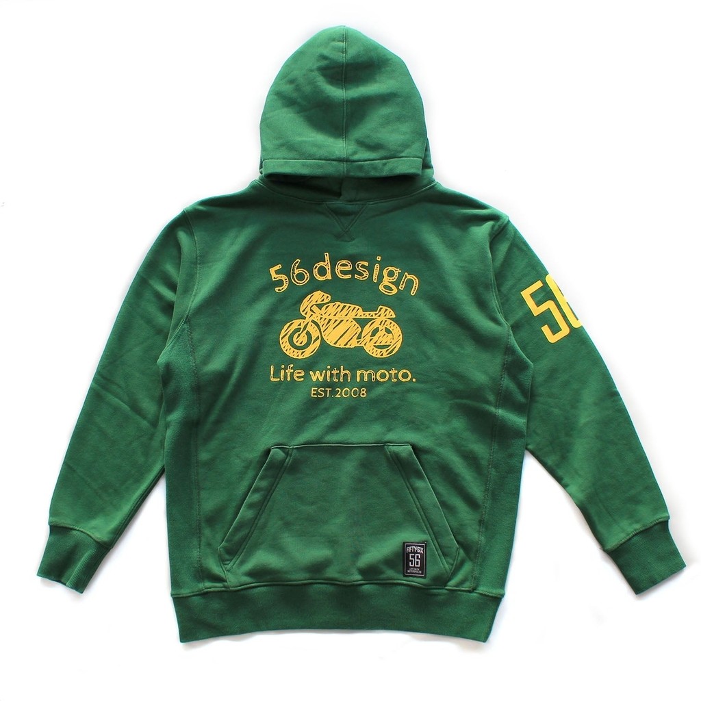 56design 56デザイン DRAWING PARKA カジュアルパーカー・フーディー・スウェット アパレル