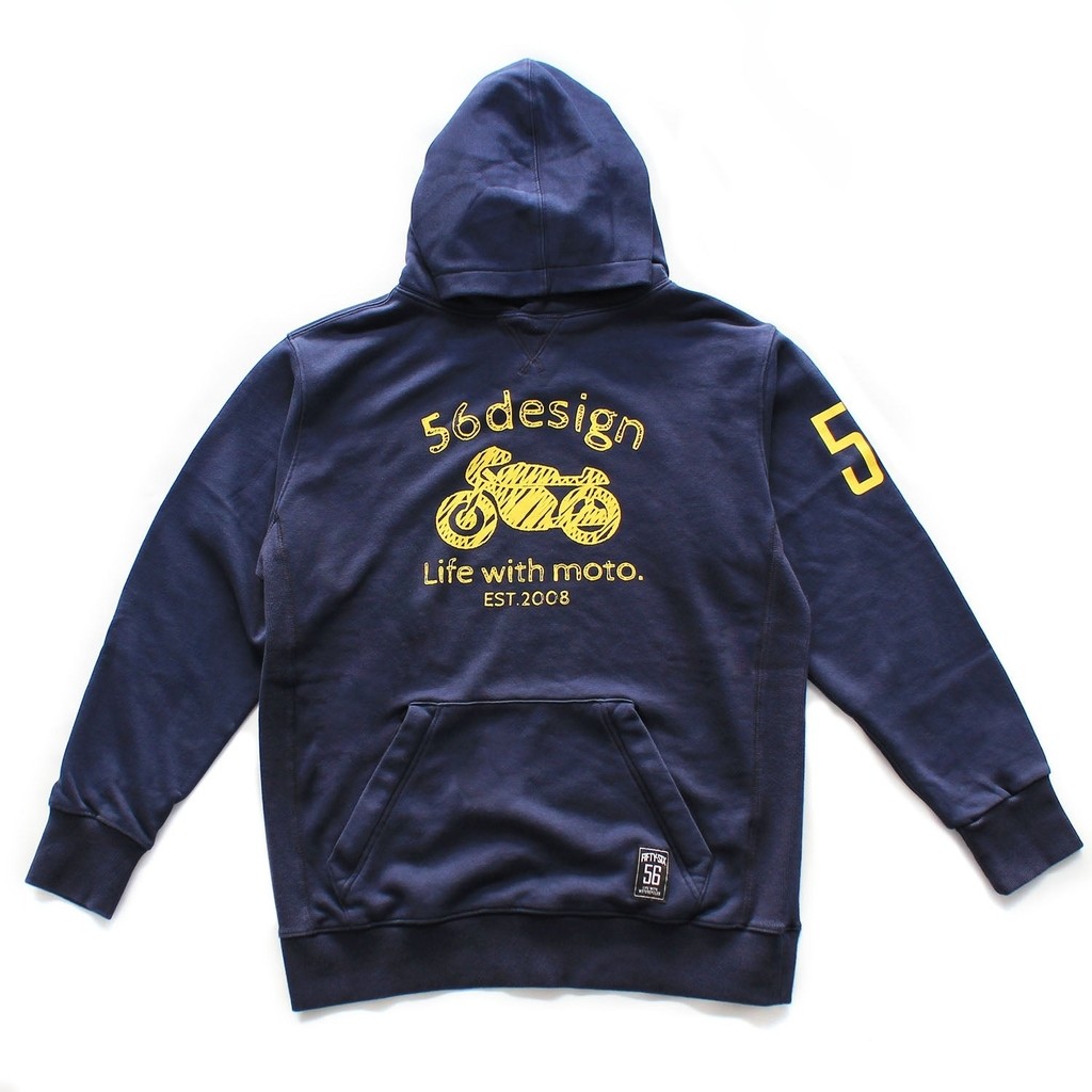 56design 56デザイン DRAWING PARKA カジュアルパーカー・フーディー・スウェット アパレル