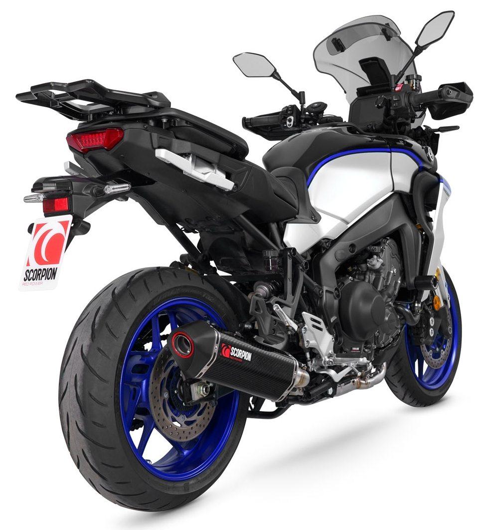 SCORPION スコーピオン セルケトパラレル フルエキゾーストマフラー Tracer 9 Including GT GT+ YAMAHA ヤマハ マフラー タイプ：カーボンスリーブ／重量：5.1kg