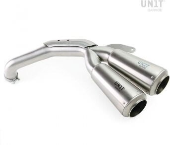 UNIT GARAGE ユニットガレージ Unit Garage Double High Pipe V85 TT | 2254 フルエキゾーストマフラー マフラー