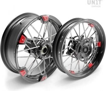 UNIT GARAGE ユニットガレージ Unit Garage Pair of spoked wheels R1200R 24M9 SX Tubeless | 1331 BMW ホイール ホイール関連 足回り