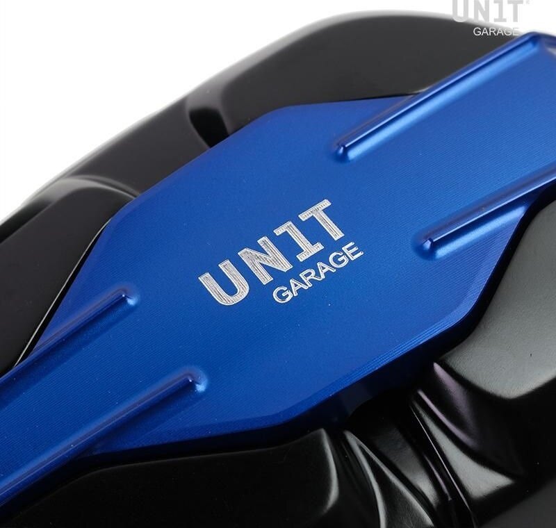 UNIT GARAGE ユニットガレージ Unit Garage Pair of Unitgarage valve covers， Blue | 1639BL+1680-Blue エンジンガード フレーム｜ウェビック　店