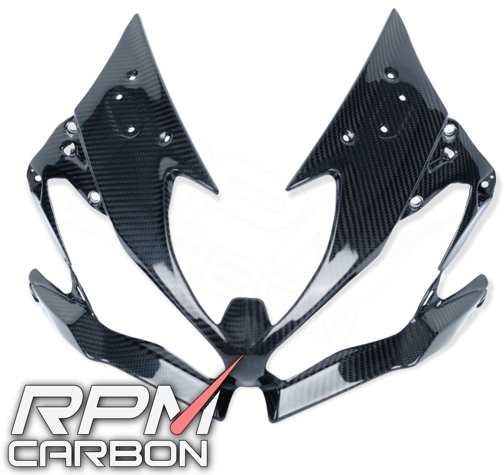 RPM CARBON アールピーエムカーボン フロントカウル NINJA ZX-6R ZX6R KAWASAKI カワサキ アッパーカウル・フロントカウル カウル関連 外装