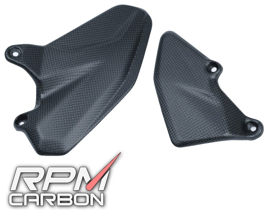RPM CARBON アールピーエムカーボン ヒールガード Multistrada V4 V4S DUCATI ドゥカティ ステップ 足回り