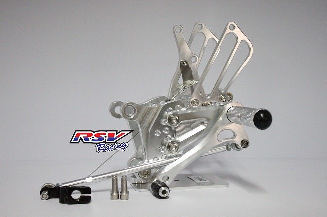 RSV racing アールエスブイレーシング Rearset adjustable ZX-6R 05-08 KAWASAKI カワサキ バックステップ ステップ 足回り｜ウェビック　店