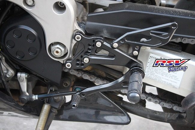 RSV racing アールエスブイレーシング Rearset adjustable CBR600F HONDA ホンダ バックステップ ステップ 足回り