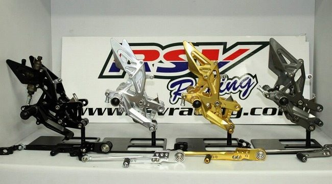 RSV racing アールエスブイレーシング Rearset adjustable CBR600-07 CBR600 HONDA ホンダ バックステップ ステップ 足回り