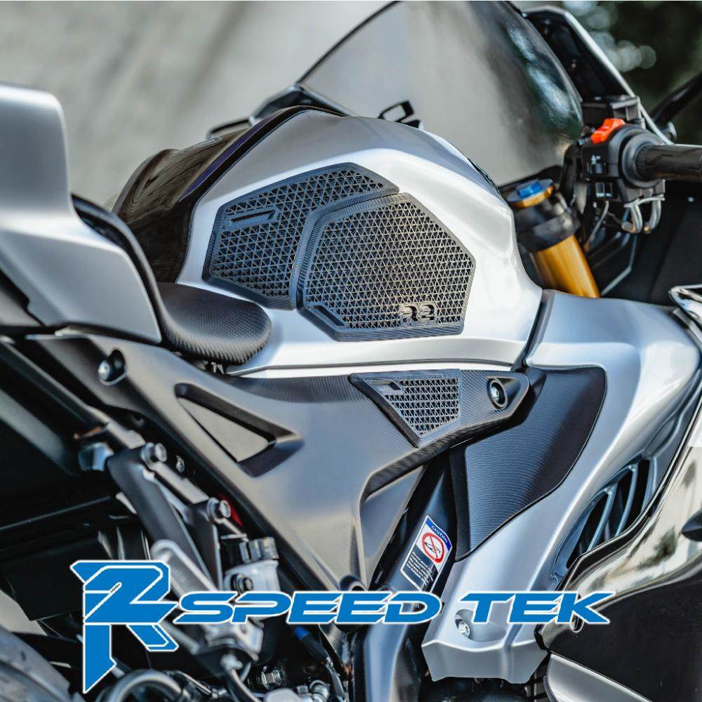 R2 SpeedTek アールツースピードテック TP 3Dプリントタンクパッド YZF-R15 V4 YAMAHA ヤマハ ニーグリップパッド タンク関連 外装