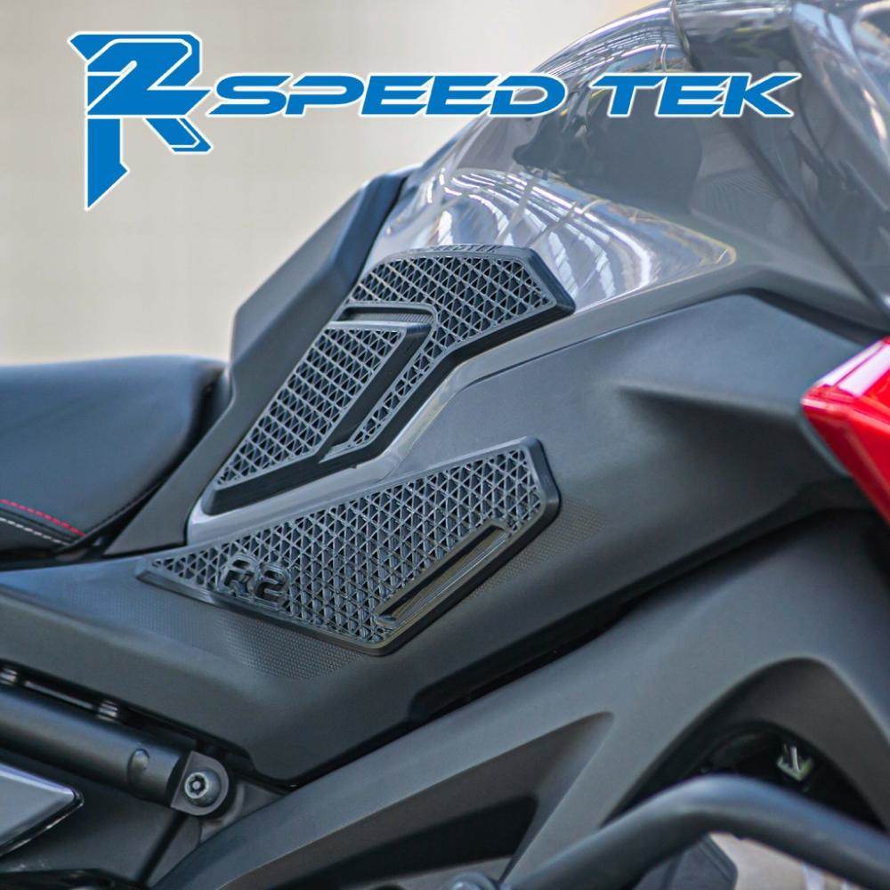 R2 SpeedTek アールツースピードテック TP 3Dプリントタンクパッド TRACER900 MT-09 TRACER YAMAHA ヤマハ ニーグリップパッド タンク関連 外装