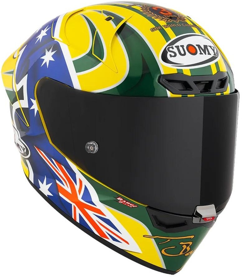 SUOMY スオーミー S1-XR GP KING BAYLISS キングベイリス ヘルメット フルフェイスヘルメット