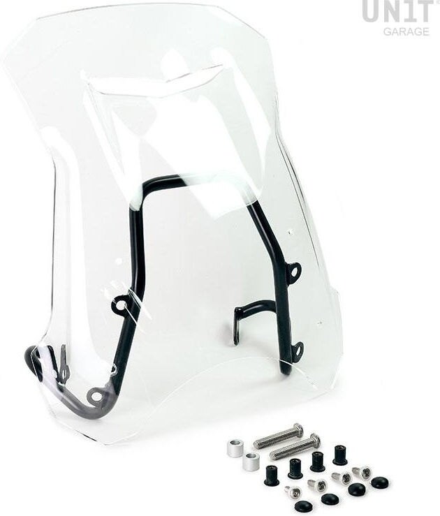 UNIT GARAGE ユニットガレージ Unit Garage Windshield with GPS support for nineT Urban GS， Transparent | 1690-Transparent スクリーン 外装