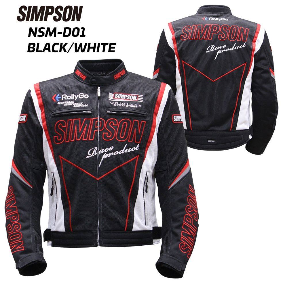 SIMPSON シンプソン NSM-D01 ライダースメッシュジャケット メッシュジャケット ジャケット アパレル