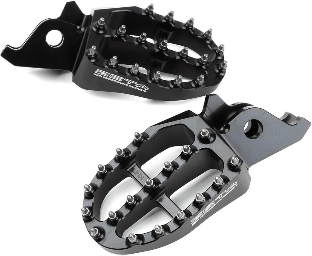 ZETA RACING ジータ レーシング アルミニウムフットペグ KX250F KX250 KX450F KX450 KX250X KX450X KAWASAKI カワサキ フットペグ ステップ 足回り