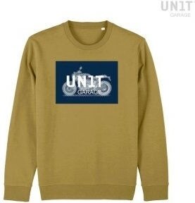 UNIT GARAGE ユニットガレージ Unit Garage Pioneer Olive oil sweatshirt, Size L | U105_l カジュアルパーカー・フーディー・スウェット アパレル