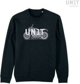 UNIT GARAGE ユニットガレージ Unit Garage Pioneer Carbon black sweatshirt， Size XL | U106_xl カジュアルパーカー・フーディー・スウェット アパレル