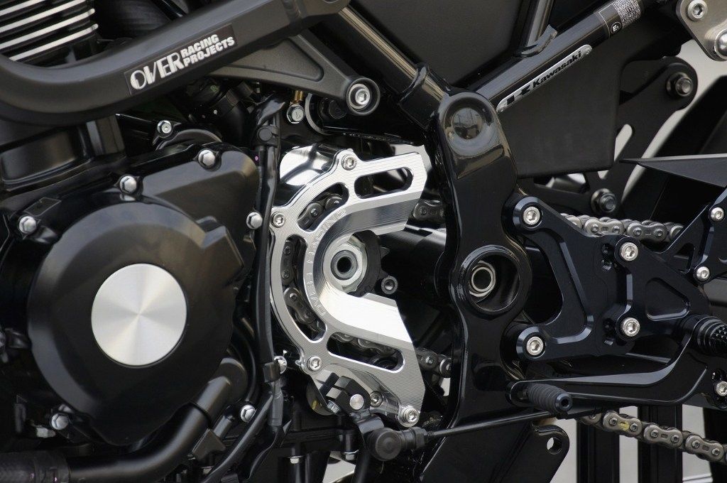 OVER オーヴァー スプロケットカバー チェンジアシスト付 Z900RS Cafe KAWASAKI カワサキ 外装|ウェビック 店