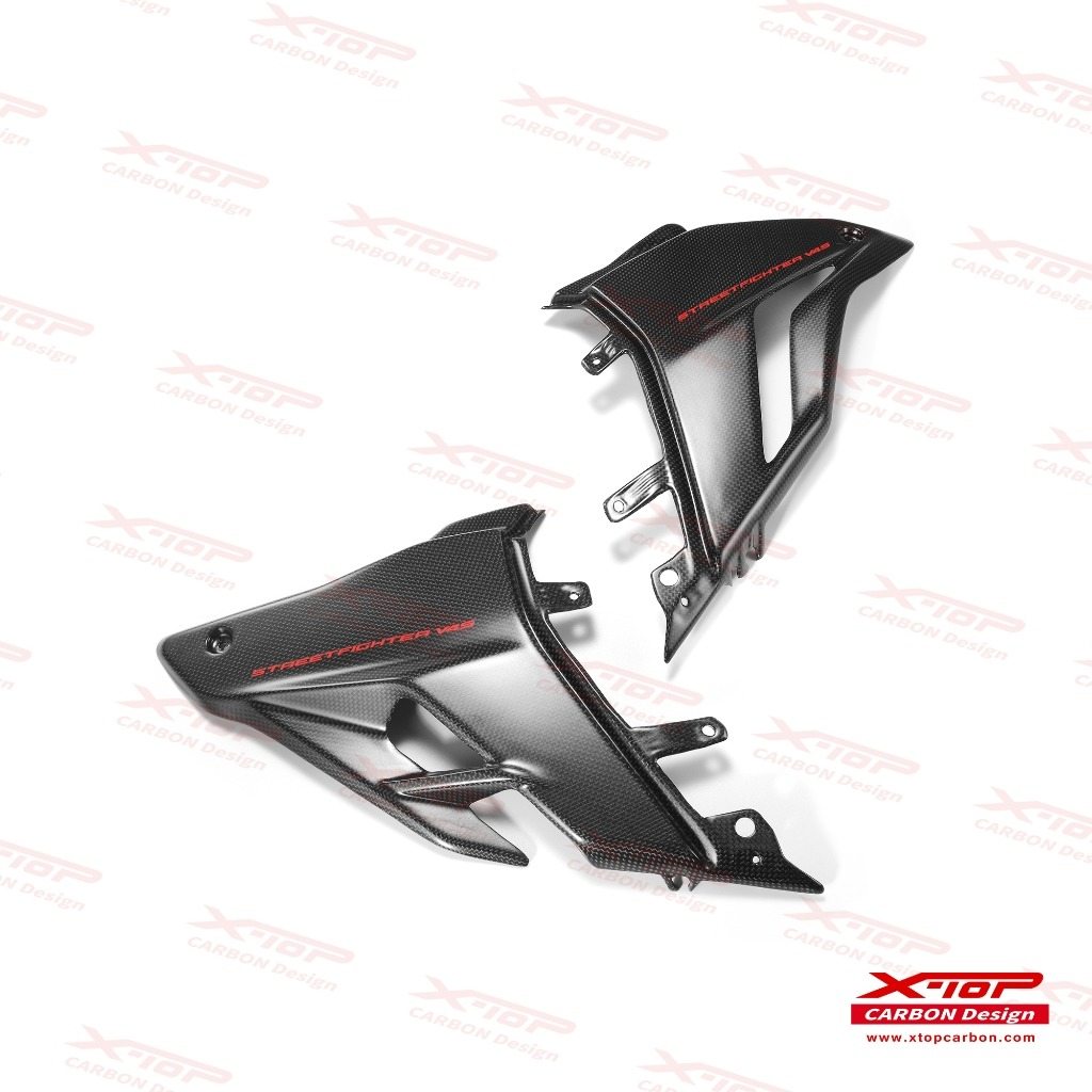 X-TOP エックストップ ラジエーターサイドカバー STREETFIGHTER V4 S SP SP2 DUCATI ドゥカティ サイドカウル・サイドカバー カウル関連 外装