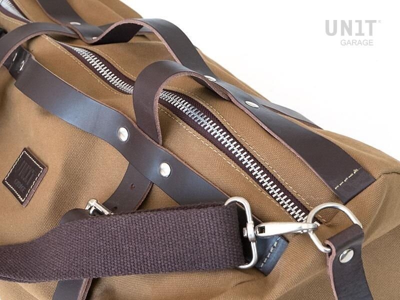 UNIT GARAGE ユニットガレージ Unit Garage Kalahari Duffle Bag 43L Canvas, Beige/Brown | U014-Beige-Brown その他バッグ・ポーチ バッグ|ウェビック 店