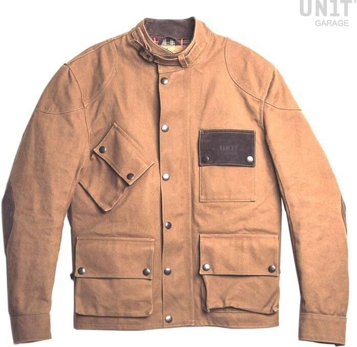 UNIT GARAGE ユニットガレージ Unit Garage Agadez jacket， Beige/Brown | U019-Beige-Brown カジュアルジャケット アパレル｜ウェビック　店