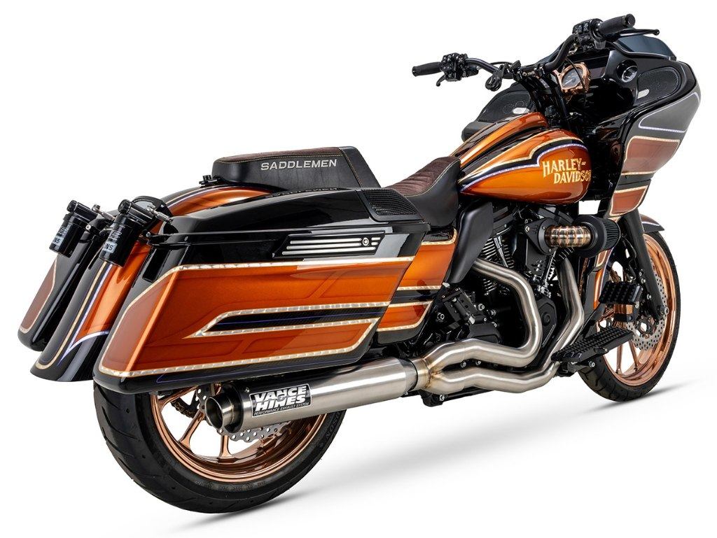 VANCE&HINES バンス&ハインズ Supersport 2-1 フルエキゾースト ステンレス マフラー TOURINGM8 HARLEY-DAVIDSON ハーレーダビッドソン フルエキゾーストマフラー