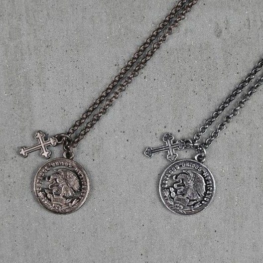 Metalize Productions メタライズプロダクションズ Multi Tag Vintage ペンダント ステンレスケーブル 装飾品・アクセサリー バイク関連グッズ