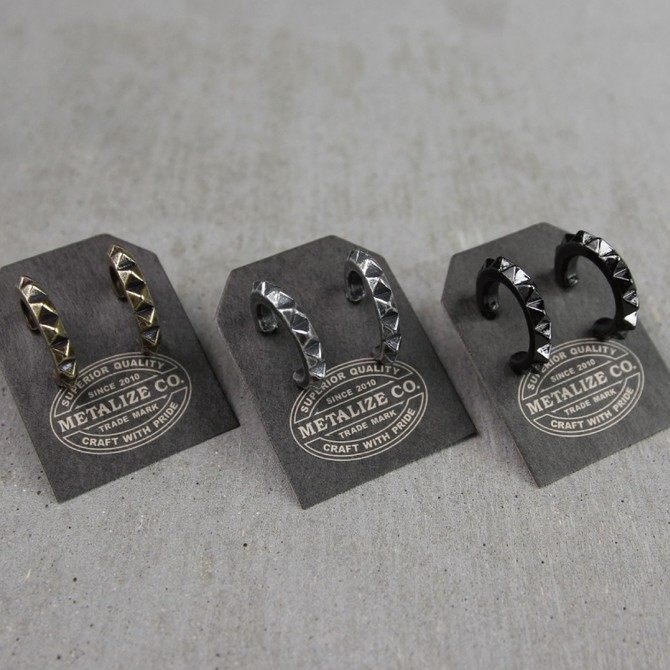 Metalize Productions メタライズプロダクションズ Punk Rivet ピアス 装飾品・アクセサリー バイク関連グッズ