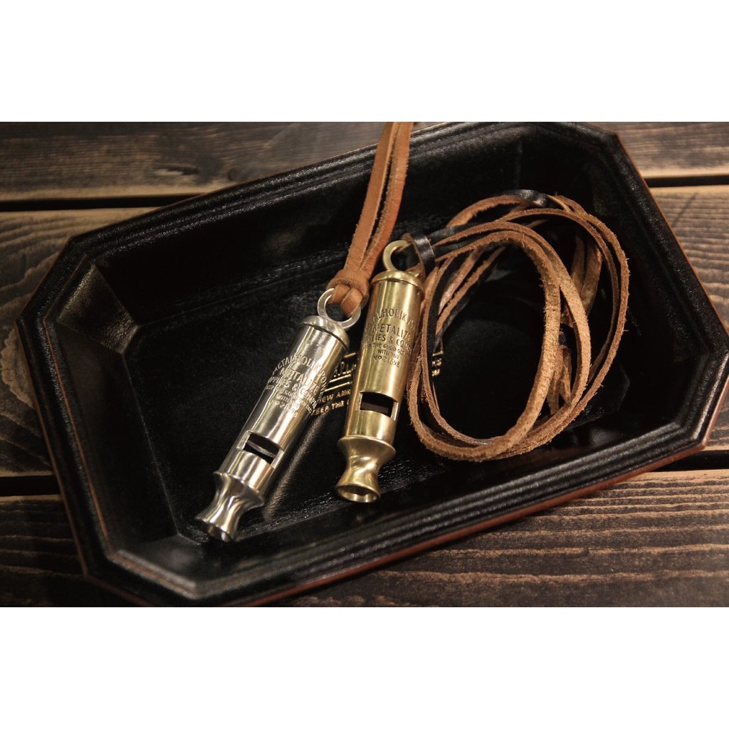 Metalize Productions メタライズプロダクションズ Vintage 銅製ホイッスル その他グッズ バイク関連グッズ サイズ：8cm / カラー：Brass (ゴールド) 13,265円