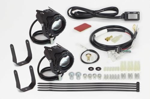 SP武川 SPタケガワ LEDフォグランプキット(カットライン／10W)(レッグバンパー用)／クロスカブ50(AA06)／110(JA45・60)(2個入) クロスカブ110 Lite クロスカブ50 HONDA ホンダ フォグランプ 灯火類 電装系｜ウェビック　店