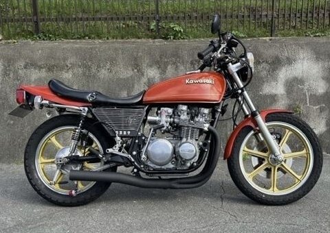 MIZUNO MOTOR ミズノモーター 【ゼス】Z650(ザッパー)用 Z2仕様集合管 【ゼス管手曲げ】 Z650 KAWASAKI カワサキ エキゾーストパイプ マフラー