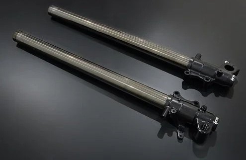 TGR TECHNIX GEAR TGRテクニクスギア TTビレットアクスルブラケット+Technix Coated Inner Tube DLC TENERE700 YAMAHA ヤマハ フロントフォーク サスペンション 足回り