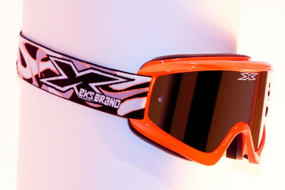 EKS Brand イーケーエスブランド X-Brand MXゴーグル 『Limited』 オフロードゴーグル アパレル フレームカラー：フローオレンジ／レンズカラー：レッドミラー