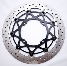 QTM キューティーエム ブレーキローター320mm KXF250 KXF450 KAWASAKI カワサキ ブレーキディスクローター ブレーキ