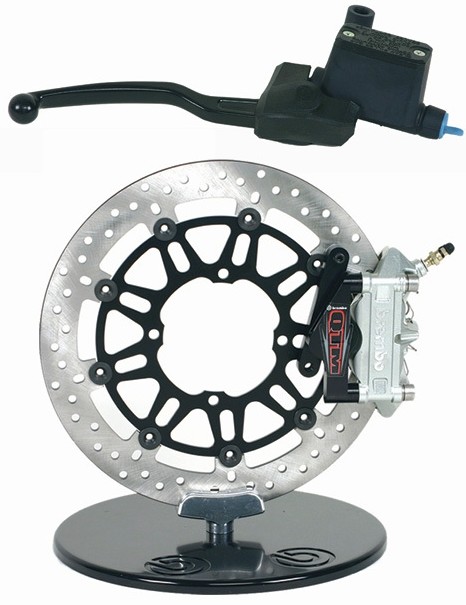 QTM キューティーエム ラジアルマウント320mm モタードブレーキ強化キット YZF250 YAMAHA ヤマハ キャリパーキット ブレーキ｜ウェビック　店